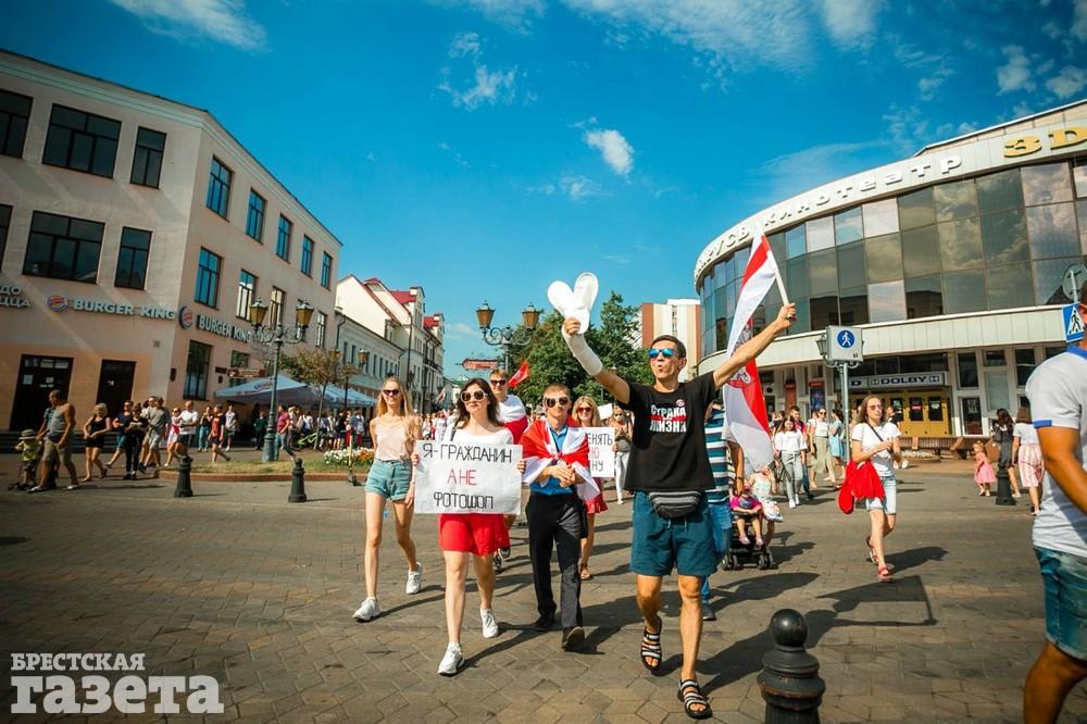 Роман Решецкий на марше. Фото: