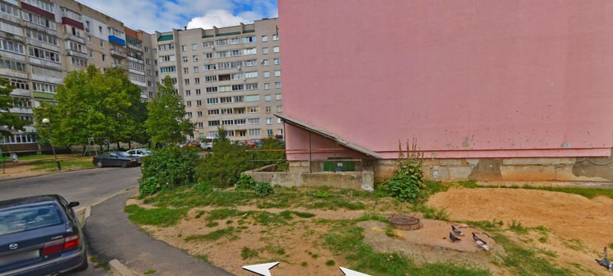 Двор дома, Нормандия-Неман, Борисов