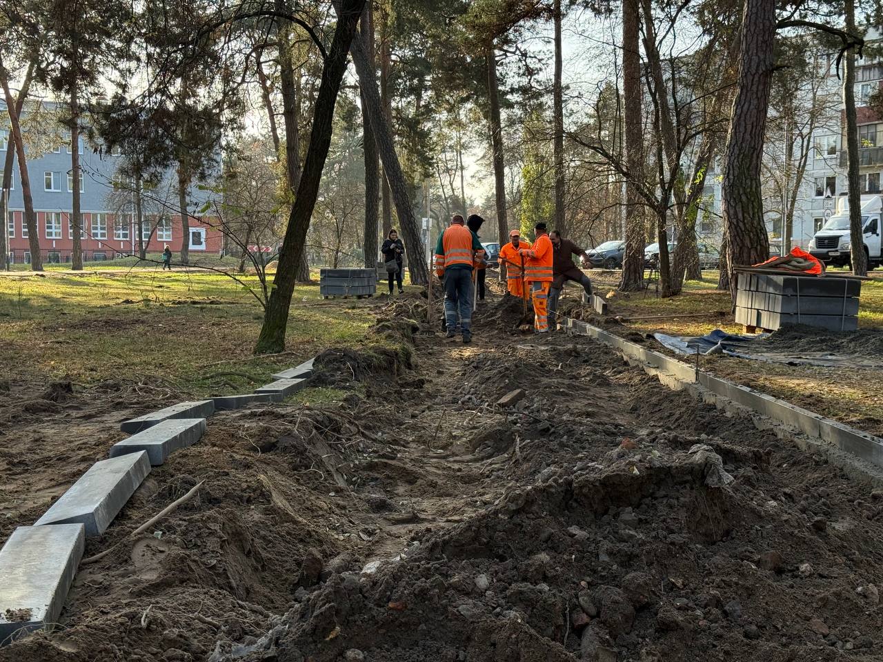 Благоустройство сквера на Жукова.