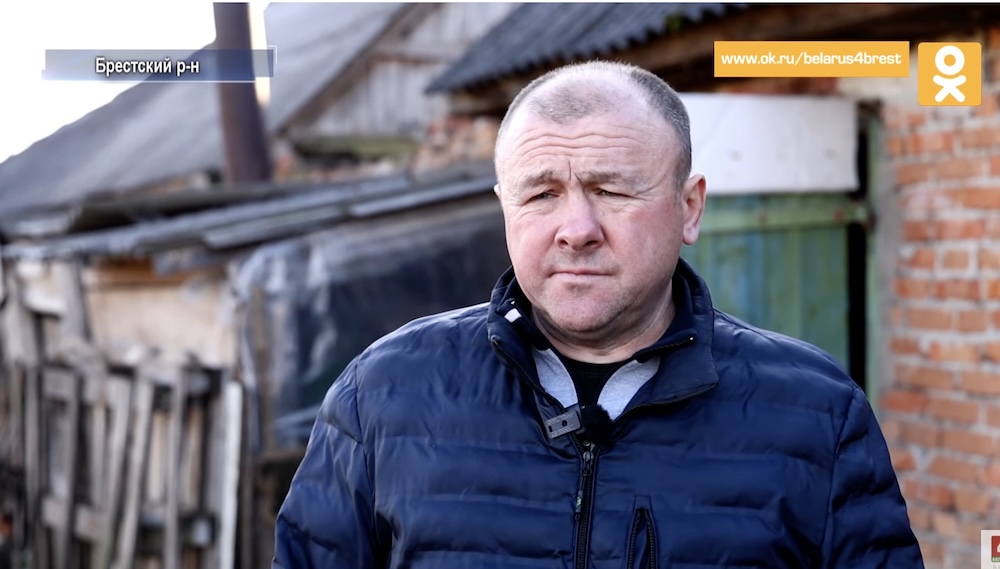 Сергей Монтик, владелец сарая, подлежащего сносу.