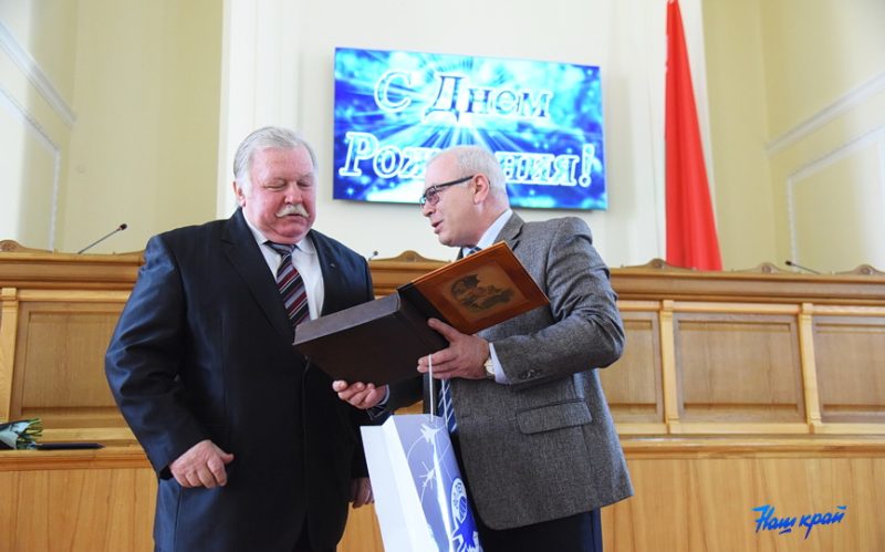 Владимир Решетко (слева) в октябре 2021 года