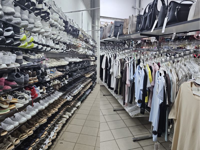 Продукция магазина, который временно закрыли в Бресте. Фото: КГК