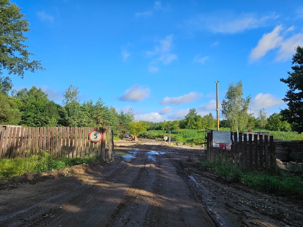 Мусорный полигон в Молодечно